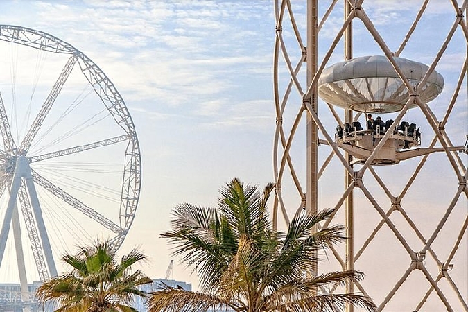 Flying Cup Dubai, The Beach JBR - Options with Popcorn, Hotdog, Pizza Available