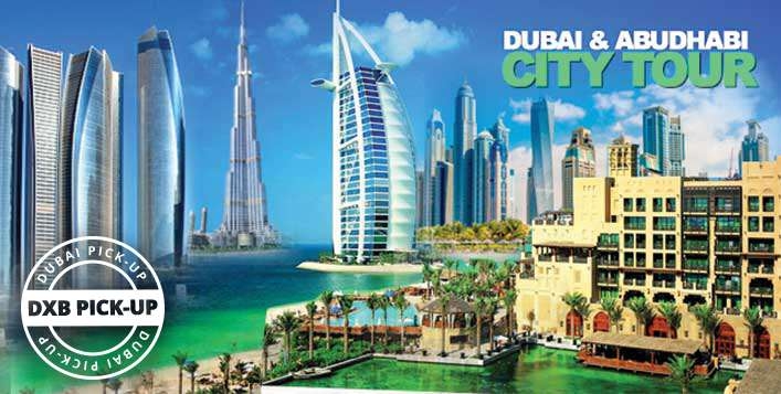 Dubai City Tour for AED69 | Abu Dhabi City Tour AED129 - Hotel Pick & Drop