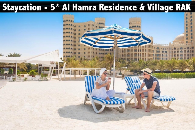 Staycation - Al Hamra Residence & Village RAK with Breakfast