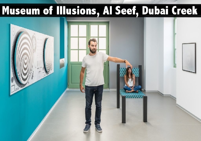 Museum of Illusions, Al Seef, Dubai Creek - Child (AED49), Adult (AED63)