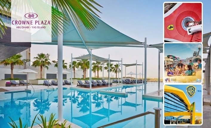 Crowne Plaza, Radisson Blu or Yas Rotana - Yas Island, Abu Dhabi - 2 Nights Stay with 2 Theme Parks Access